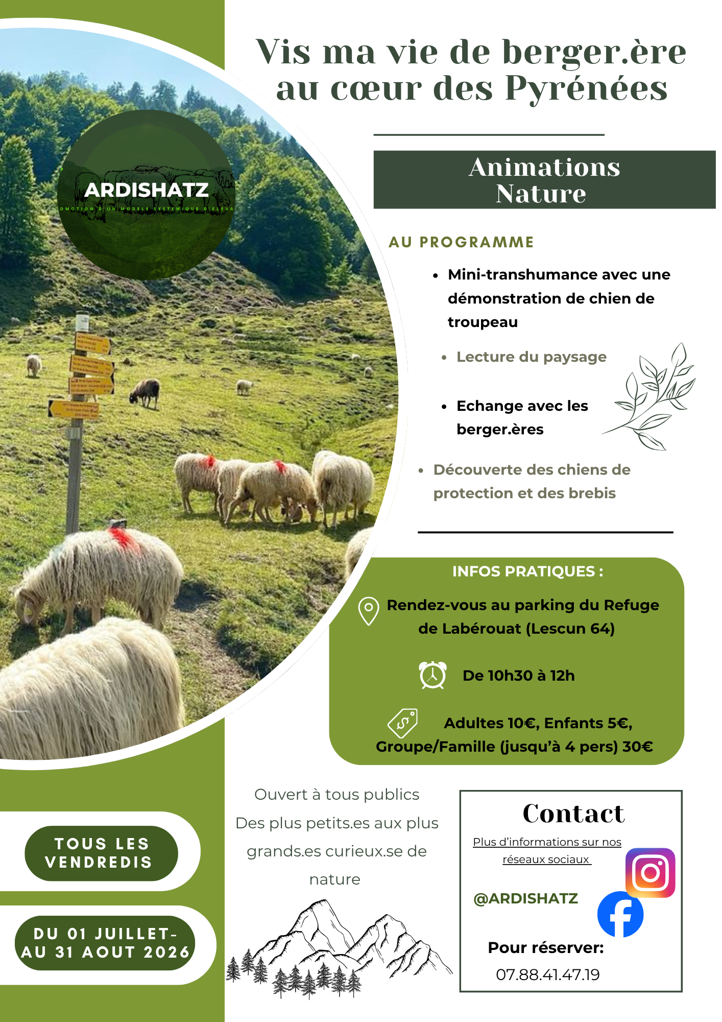 Vis ma vie de berger au coeur des Pyrénées