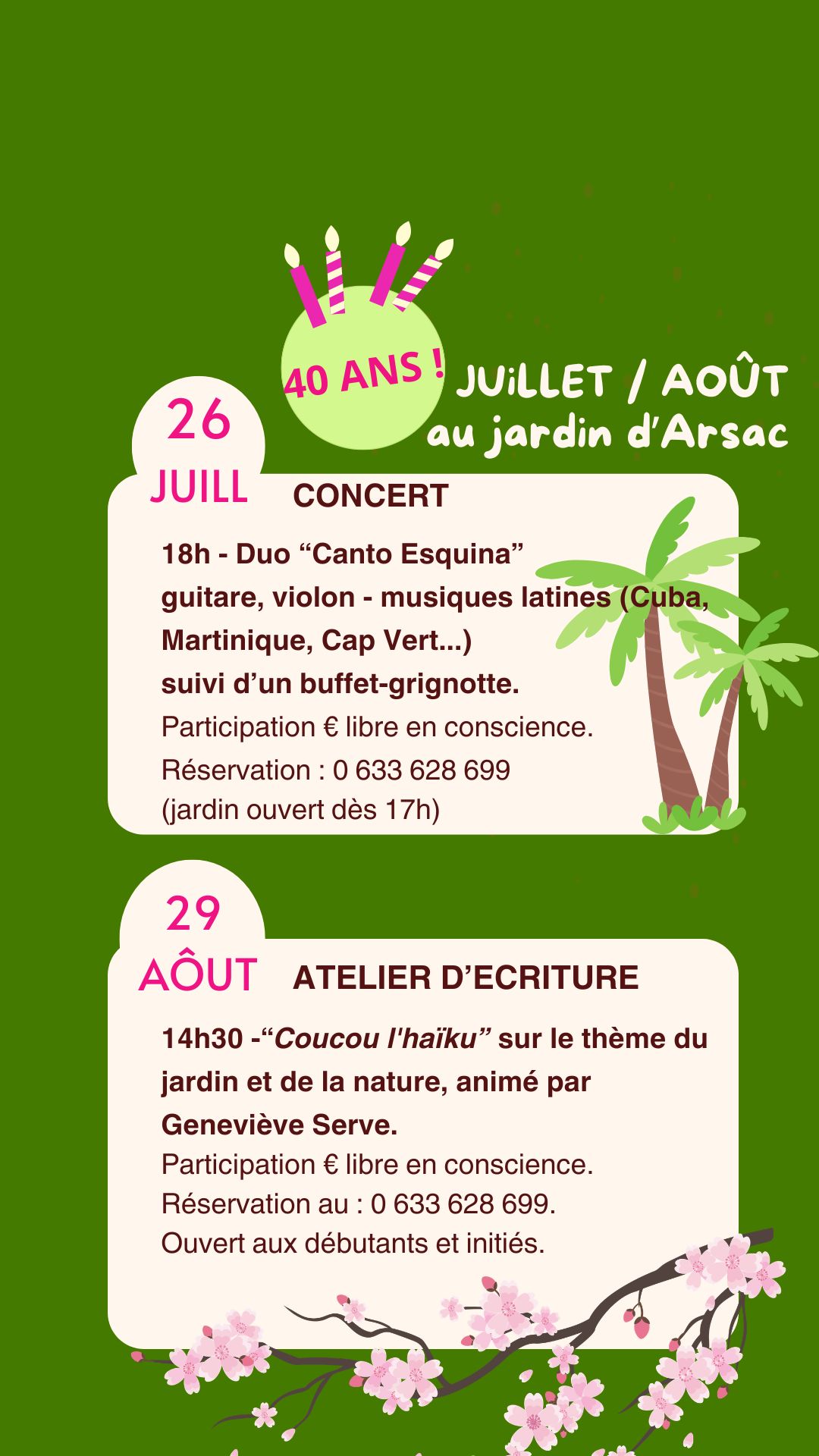 Concert duo "Canto Esquina", Saint-Fréjoux - photo 2