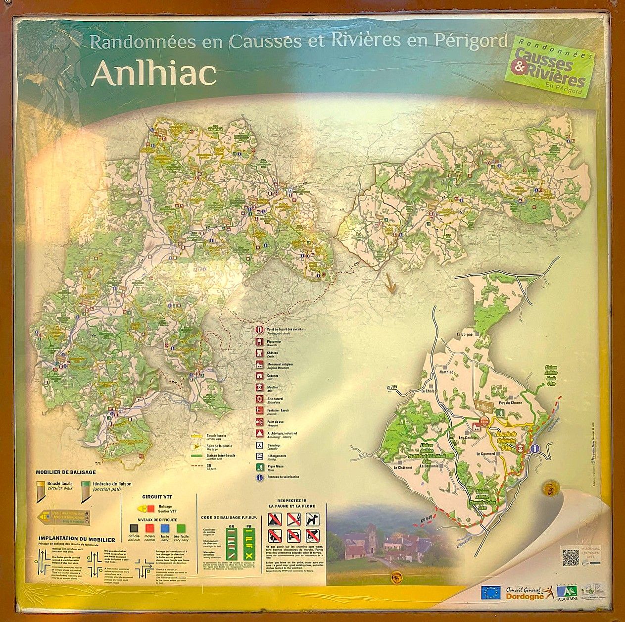 Boucle de Guimalet, Anlhiac