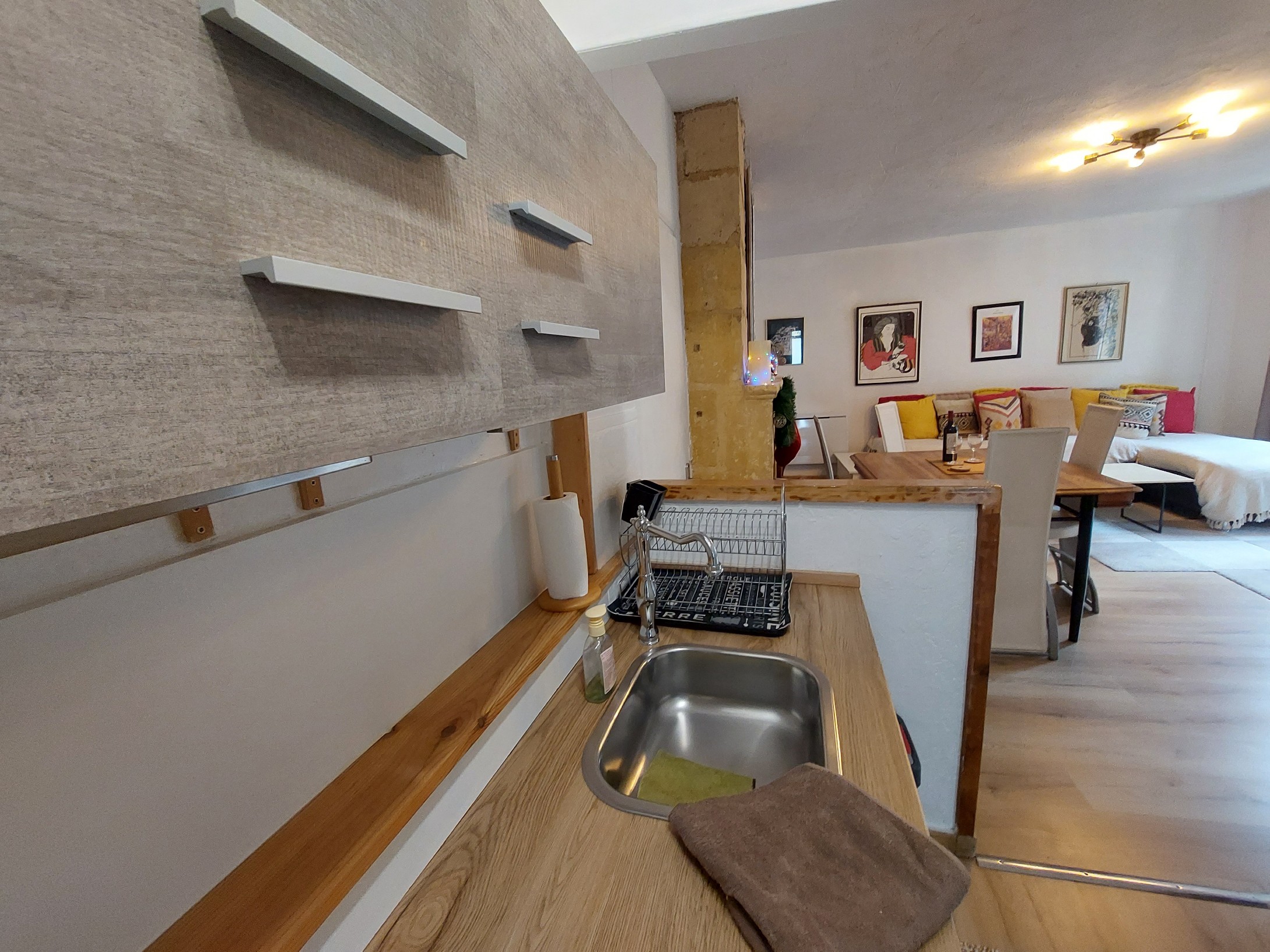 Le peintre, dans la cité médiévale de Sarlat, Sarlat-la-Canéda - photo 2