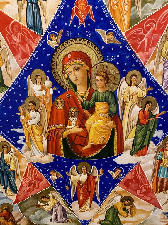 Exposition de peintures, encres, icônes et collages