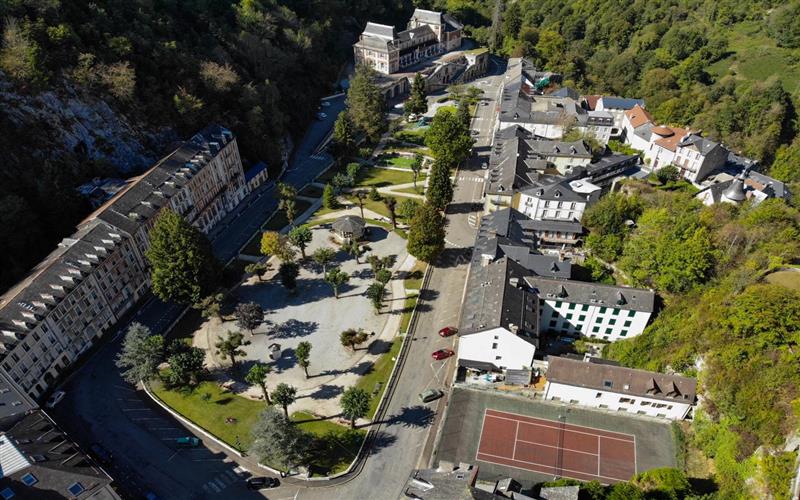 Visite historique des Eaux-Bonnes en appli 