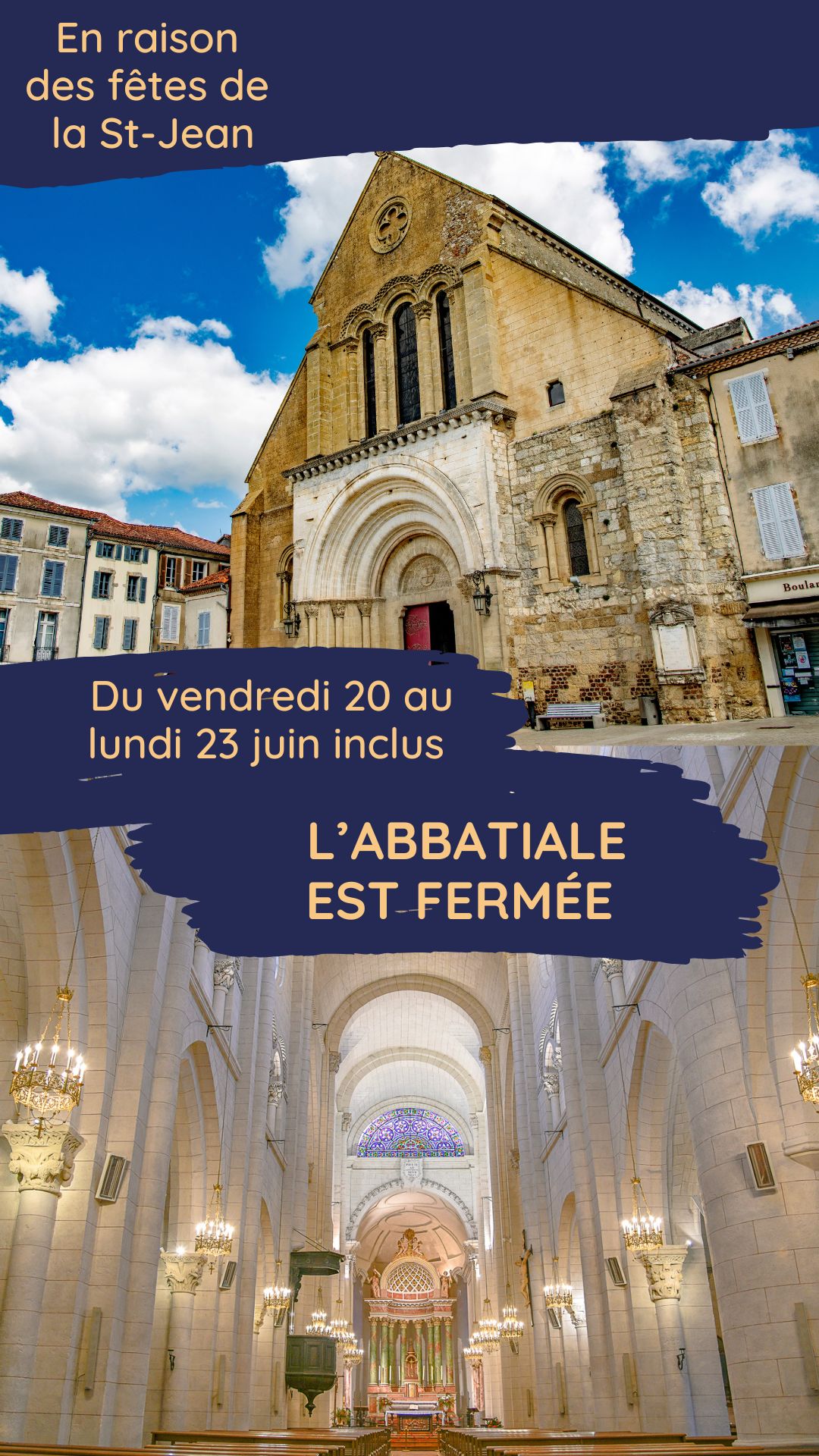 Abbaye bénédictine et son abbatiale, Saint-Sever - photo 3