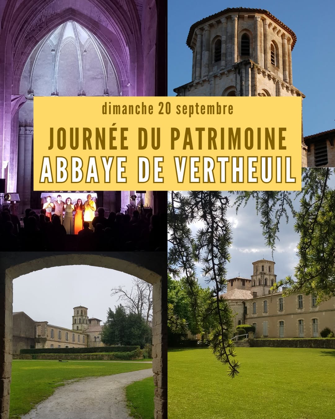 JEP 2026 : à l'Abbaye de Vertheuil