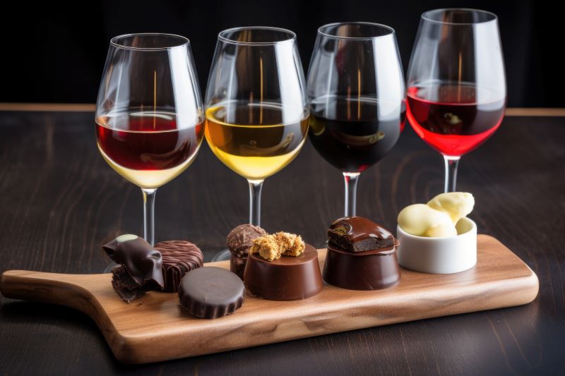 Dégustation vin et chocolat au Château Eyquem