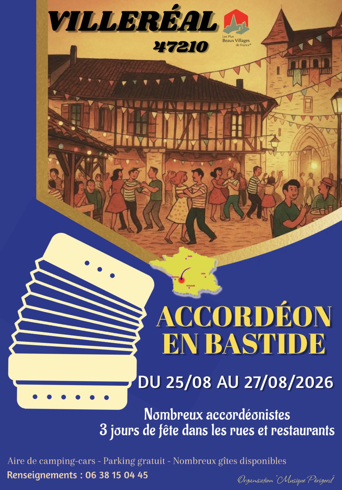 Accordéon en Bastide — visuel événement
