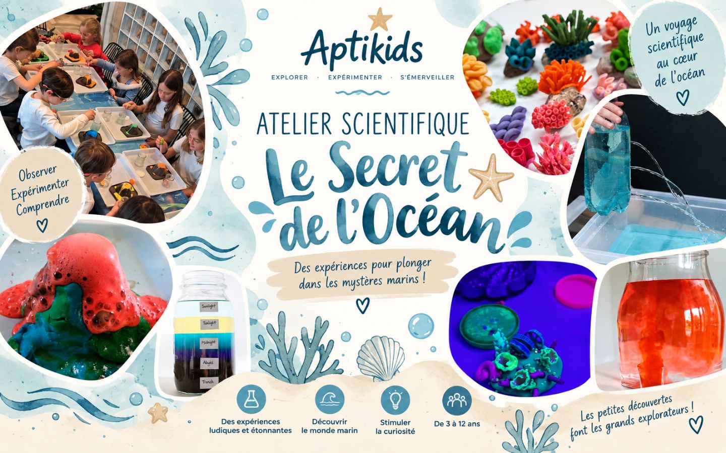 Atelier scientifique "le secret de l'océan"