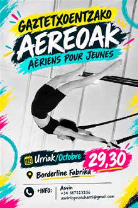 Stage de cirque aérien Asvin López Stage de cirque aérien Asvin López
