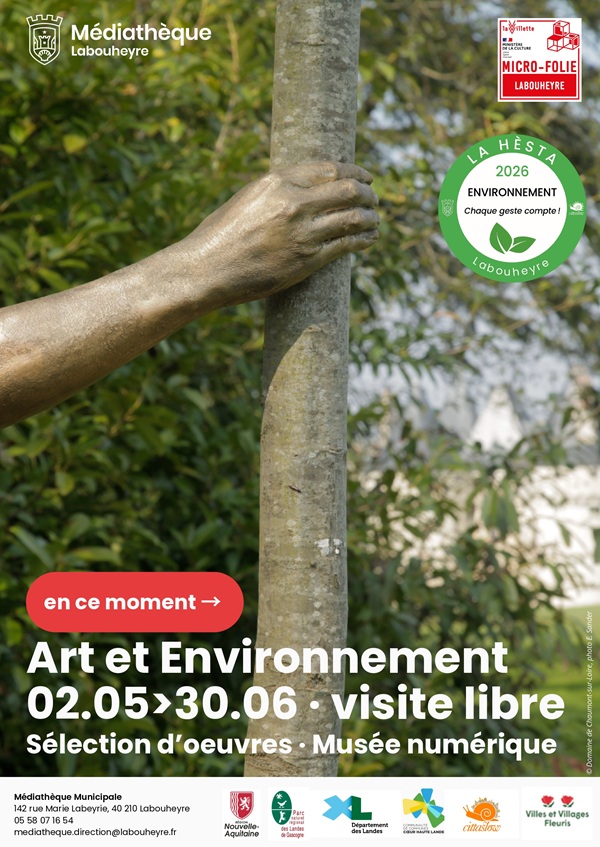 Apéro-lecture-causerie Art et environnement — visuel événement