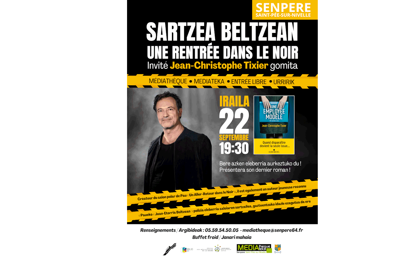 Une rentrée dans le noir : Jean-Christophe Tixier