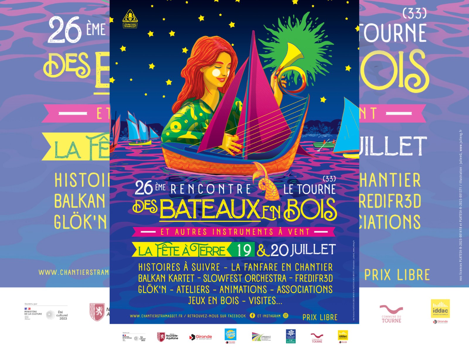 26ème Rencontre des Bateaux en Bois et Autres Instruments à Vent