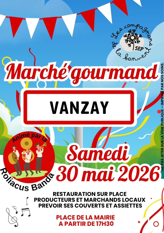 Marché gourmand et artisanal — visuel événement