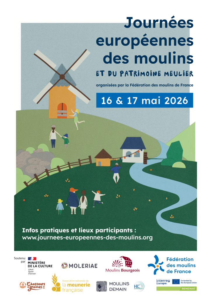 Visite du Moulin Cauhapé - Journées du patrimoine de pays et des moulins — visuel événement