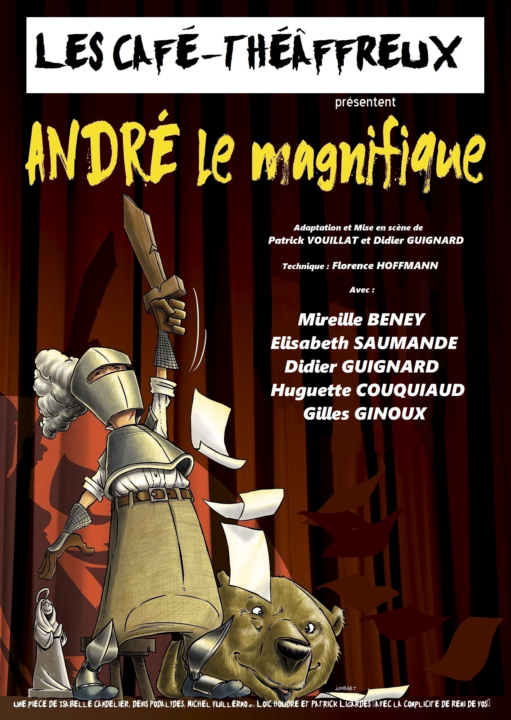 Théâtre par la troupe des Café - Théâffreux, Listrac-de-Durèze