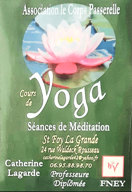 Stage de méditation et étude des Yoga Sutras par l'association Le Corps Passerelle, Sainte-Foy-la-Grande - photo 5
