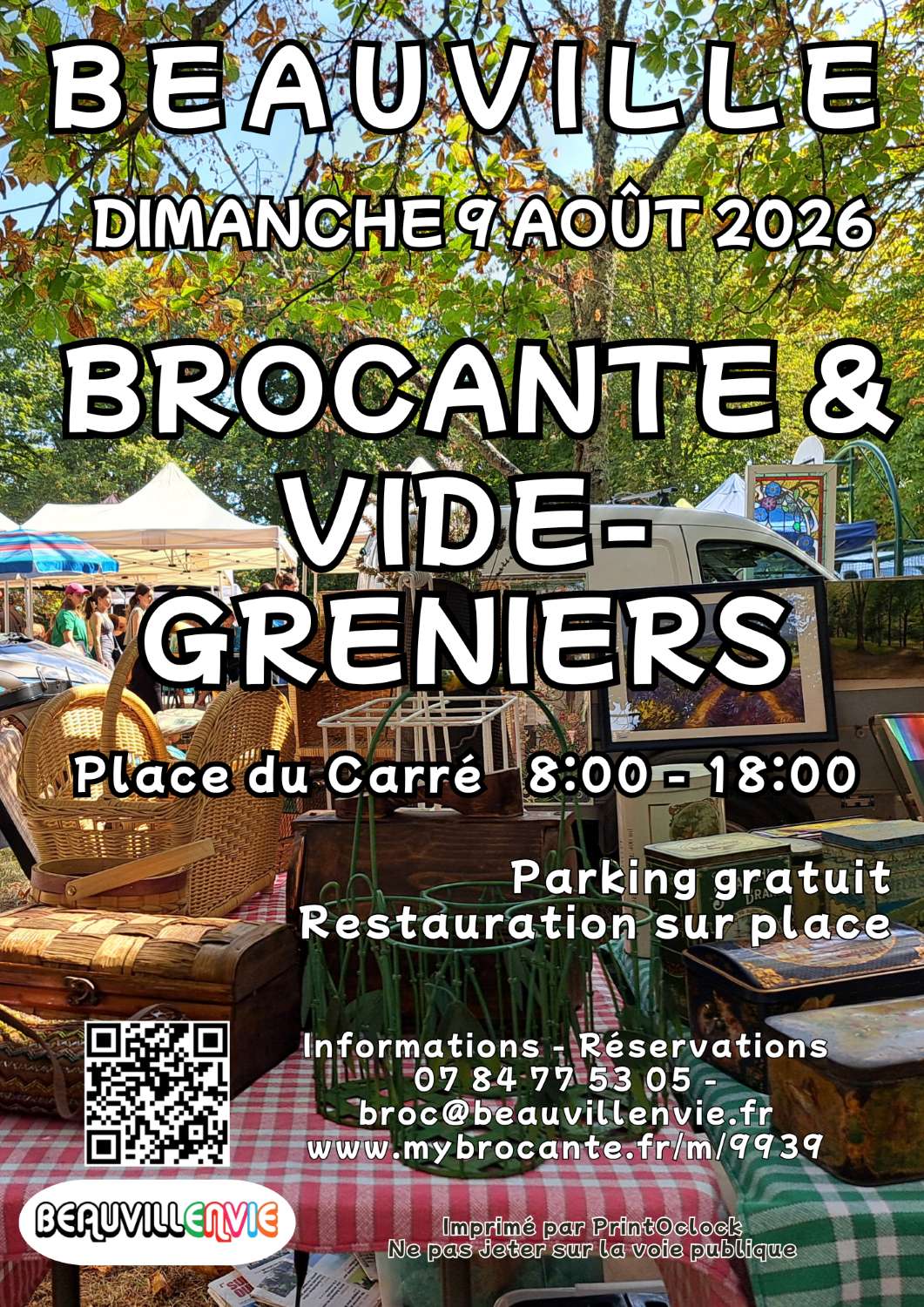 Brocante et vide-greniers — visuel événement
