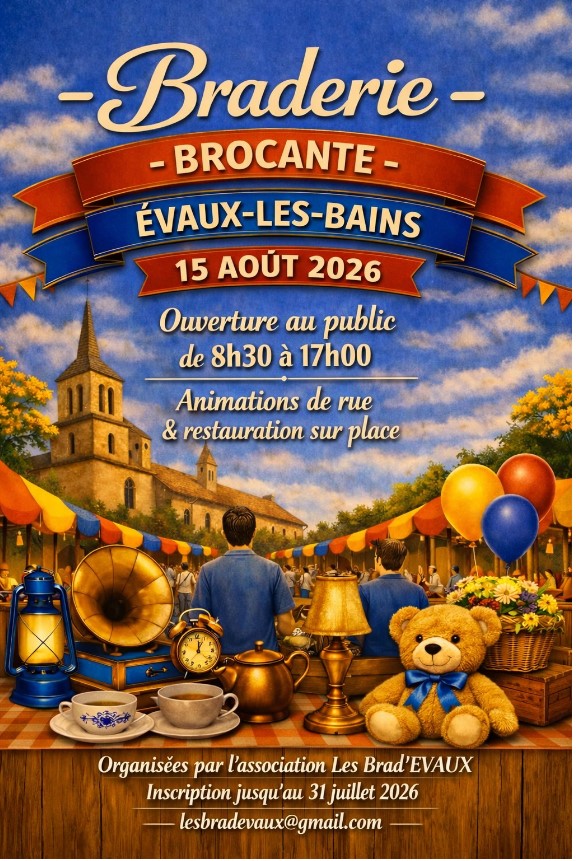 38ème Braderie, Brocante — visuel événement