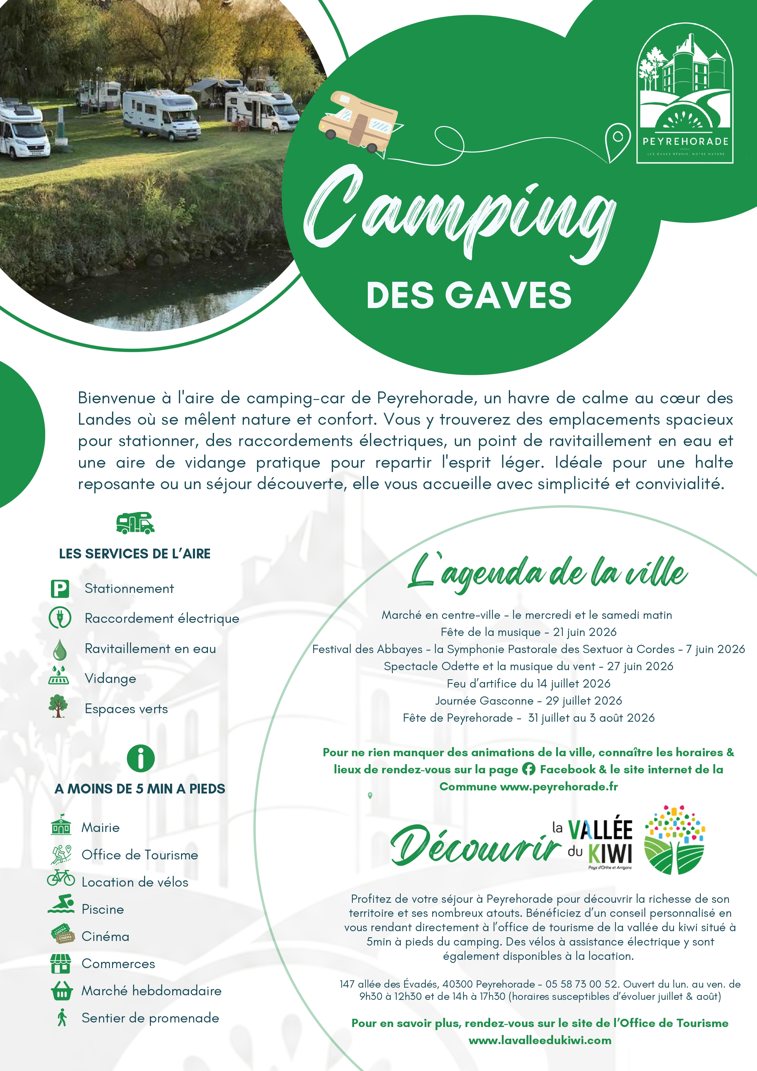 Aire de camping car des Gaves, Peyrehorade - photo 5