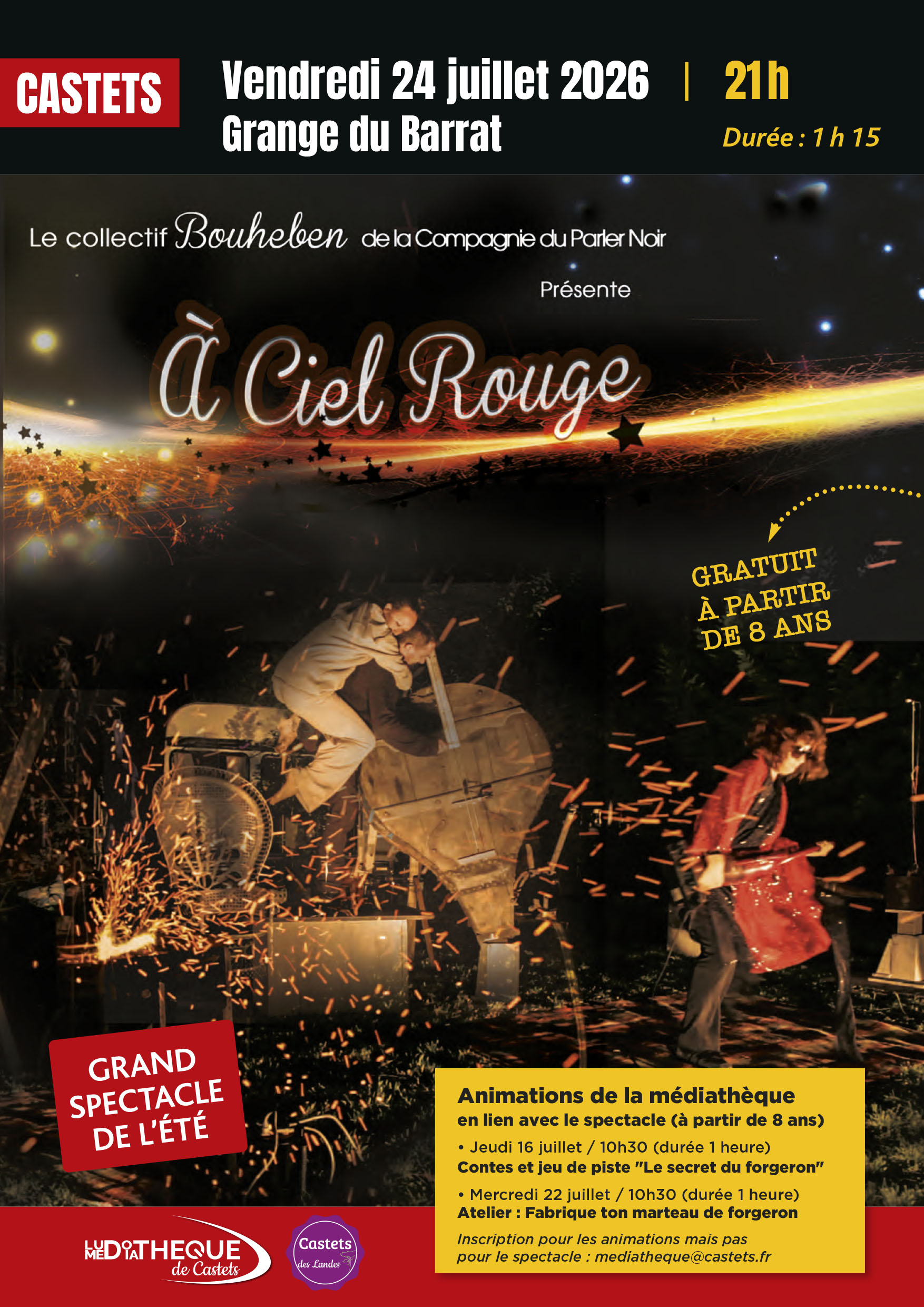 Spectacle "à ciel rouge"