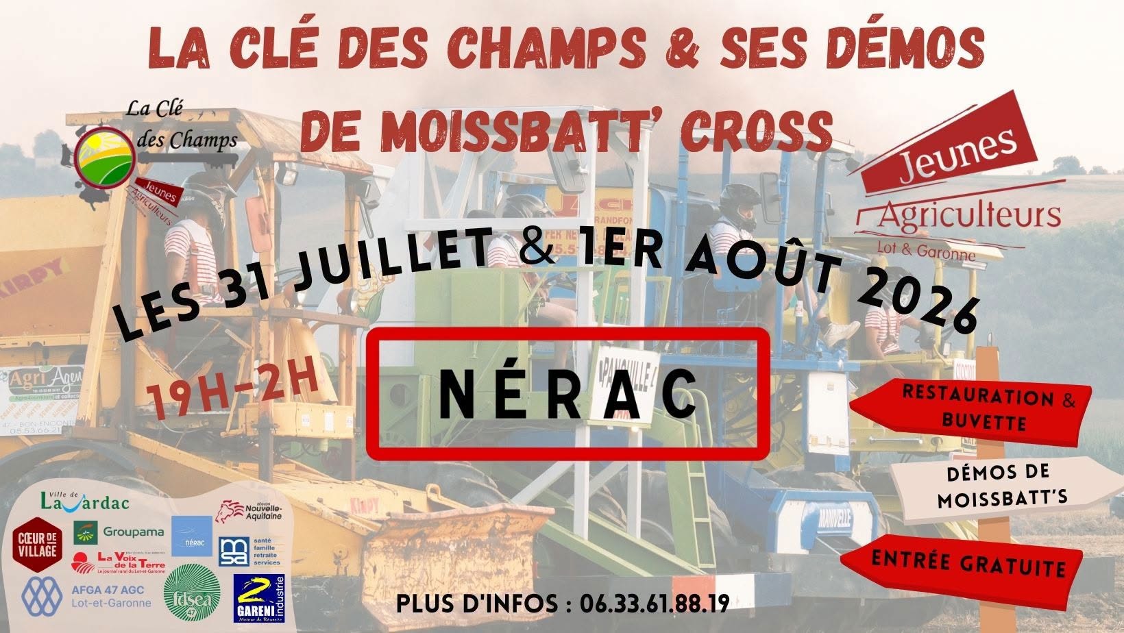 Clé des champs : Démos de Moissbatt Cross