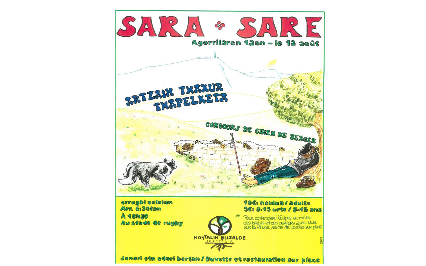 Concours chiens de berger / Artzain Xakur Txapelketa