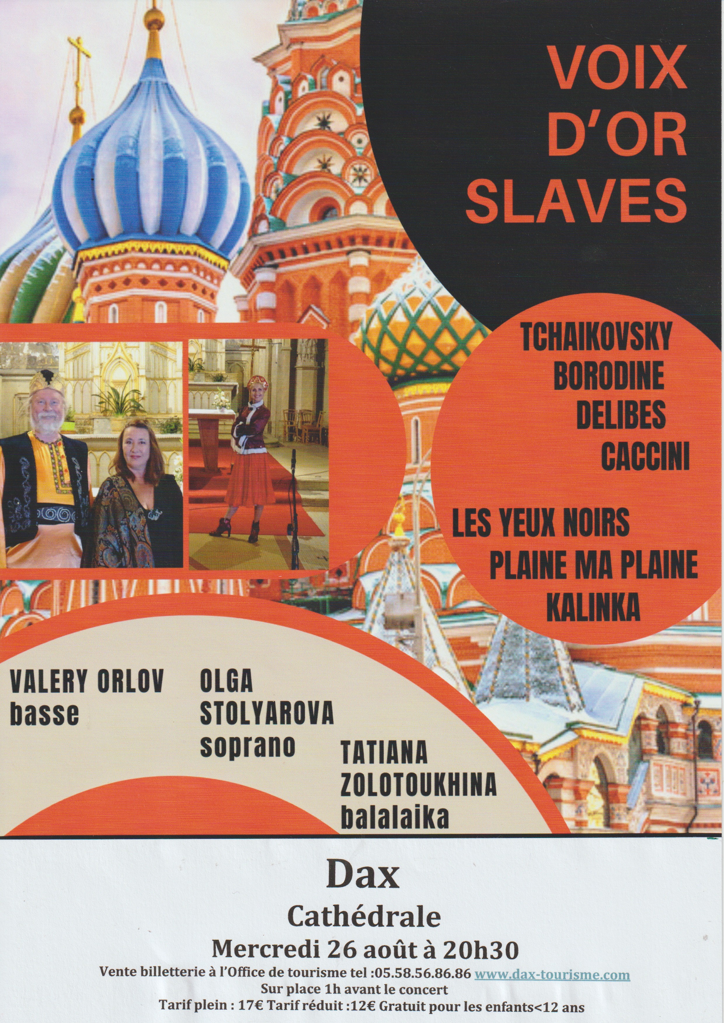 Voix d'or slaves — visuel événement