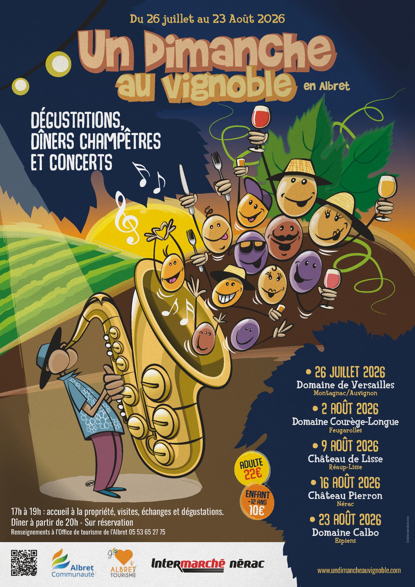 Un Dimanche au Vignoble en Albret — visuel événement