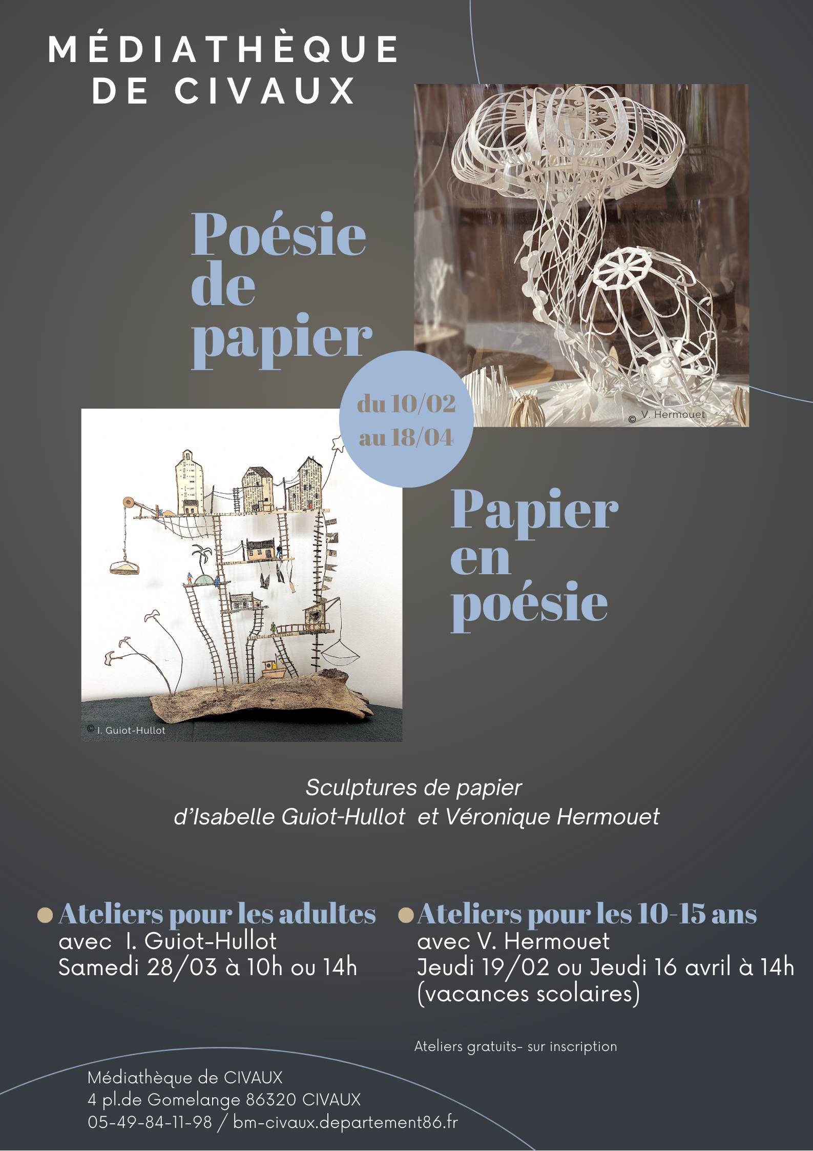Poésie de papier, papier en poésie