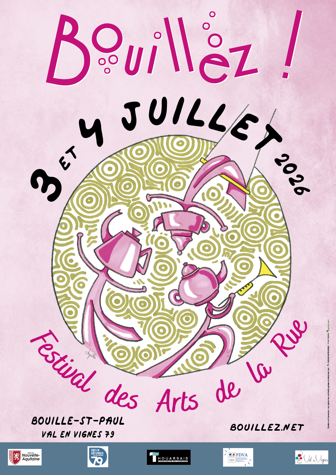 Festival des arts de la rue Bouillez !