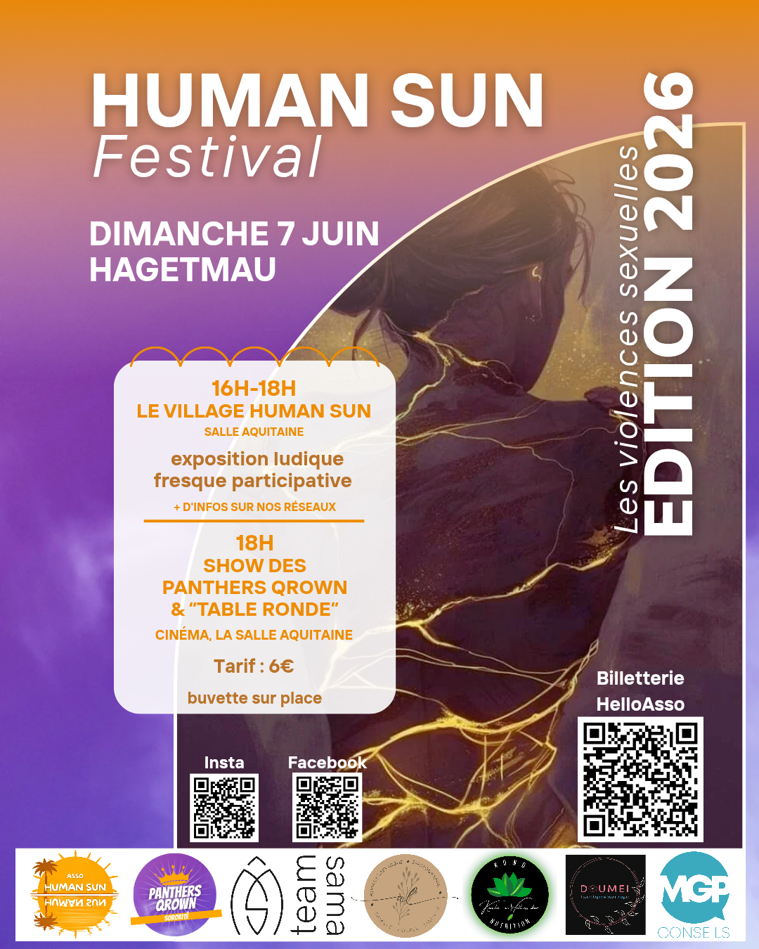 Human Sun Festival — visuel événement