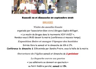 Journées Européennes du Patrimoine - Eglise de Mifaget