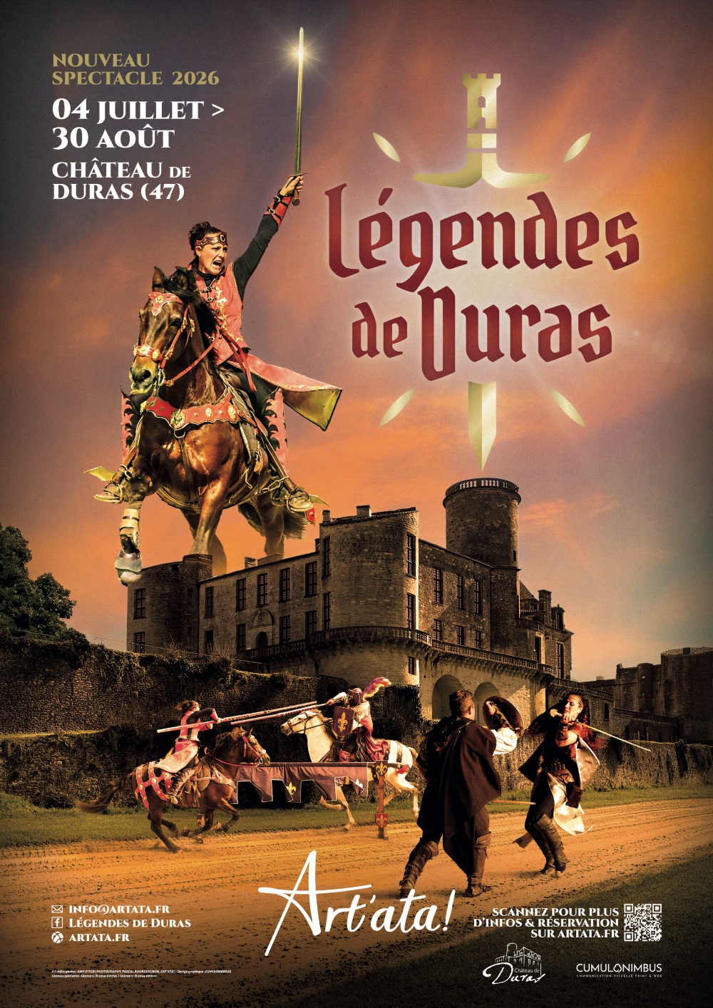 Légendes de Duras : Spectacle médiéval nocturne dans les jardins du château de Duras, Duras - photo 6