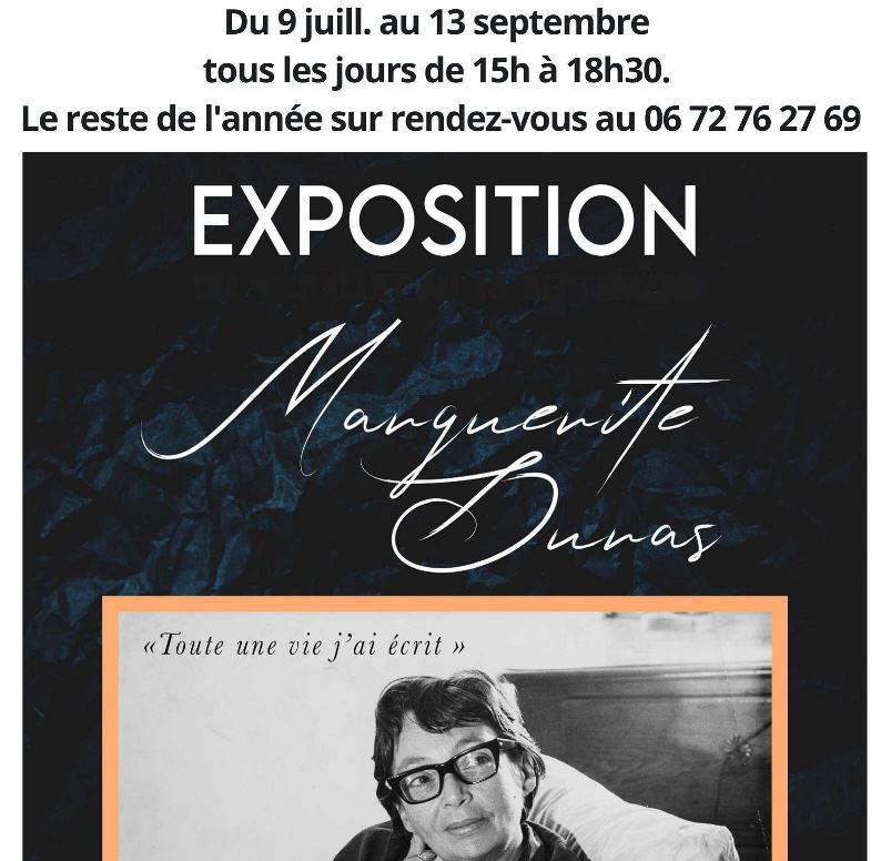 Exposition Marguerite Duras : Toute une vie j'ai écrit, Duras - photo 12