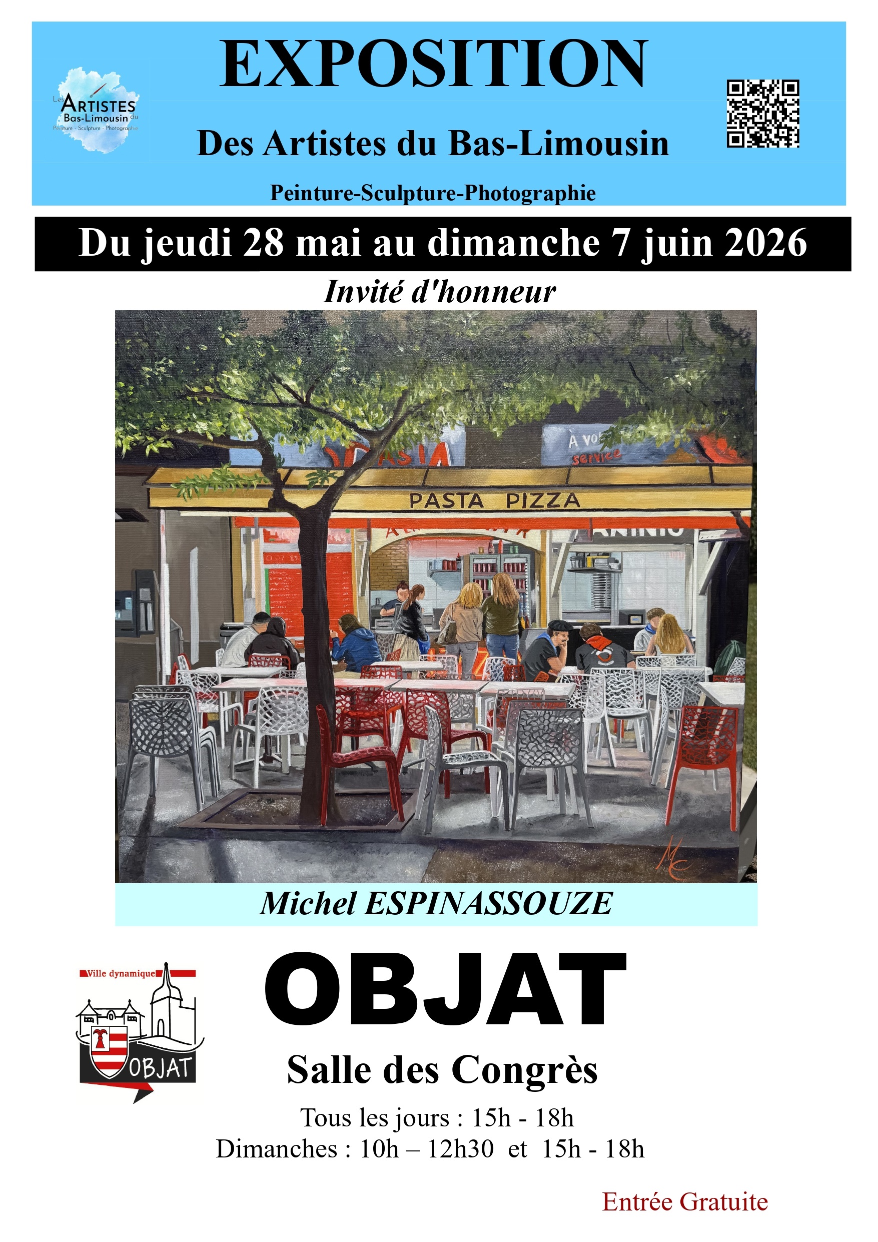 Exposition de peintures des artistes Pascale Galaud et Camille Béguier — visuel événement