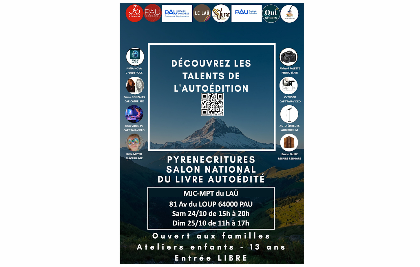 Salon du Livre autoédité PYRENECRITURES