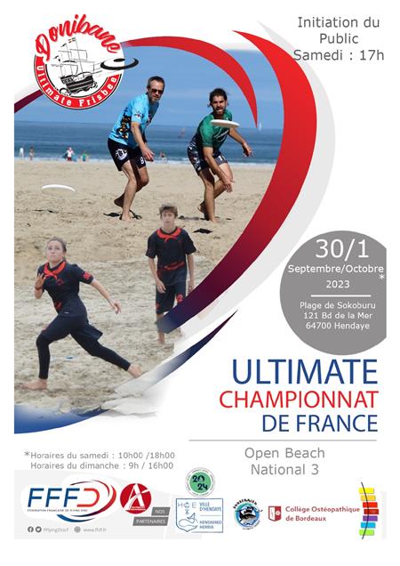 Championnats de France de Beach Ultimate Frisbee