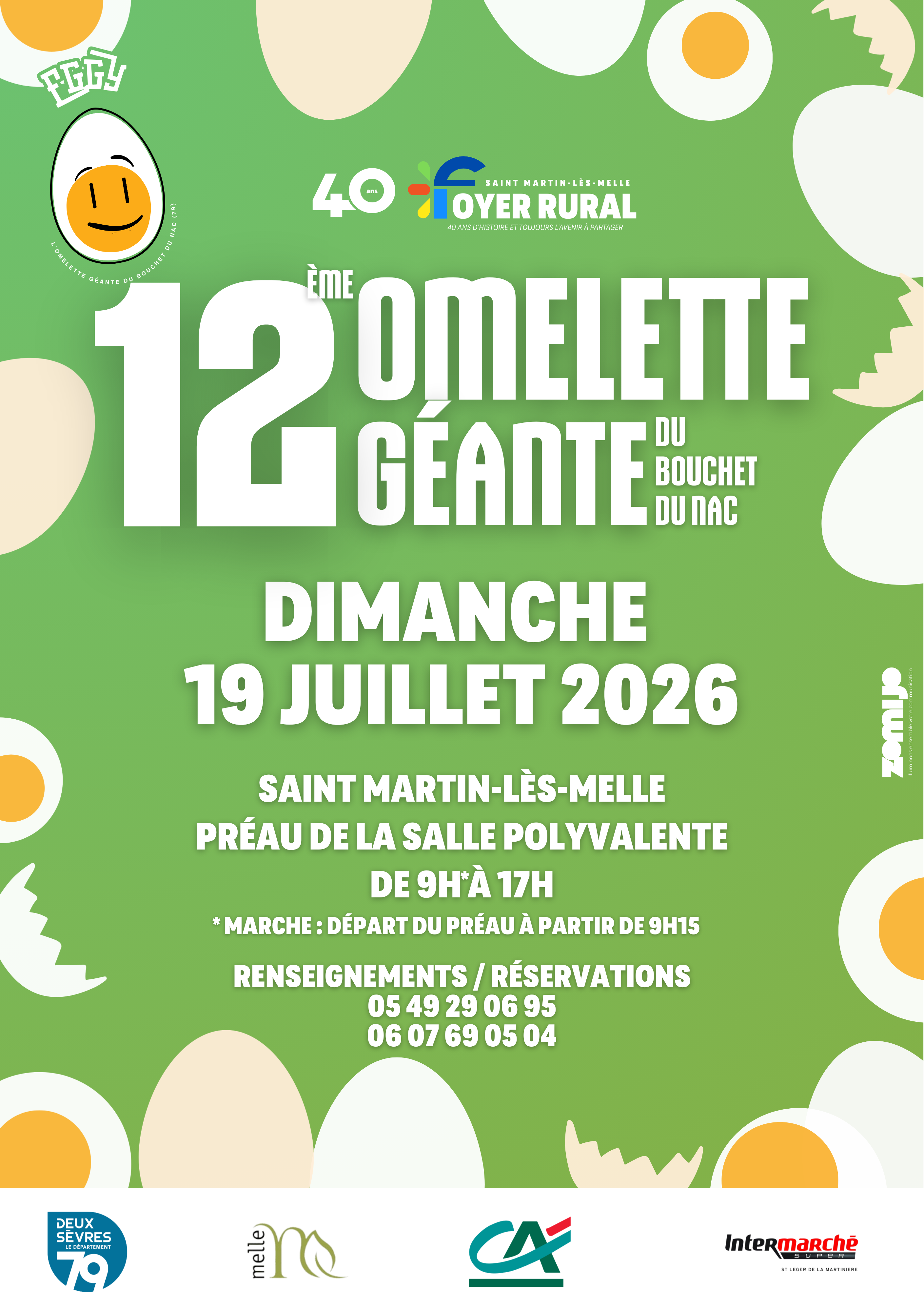 12e édition de l’Omelette Géante du Bouchet du Nac
