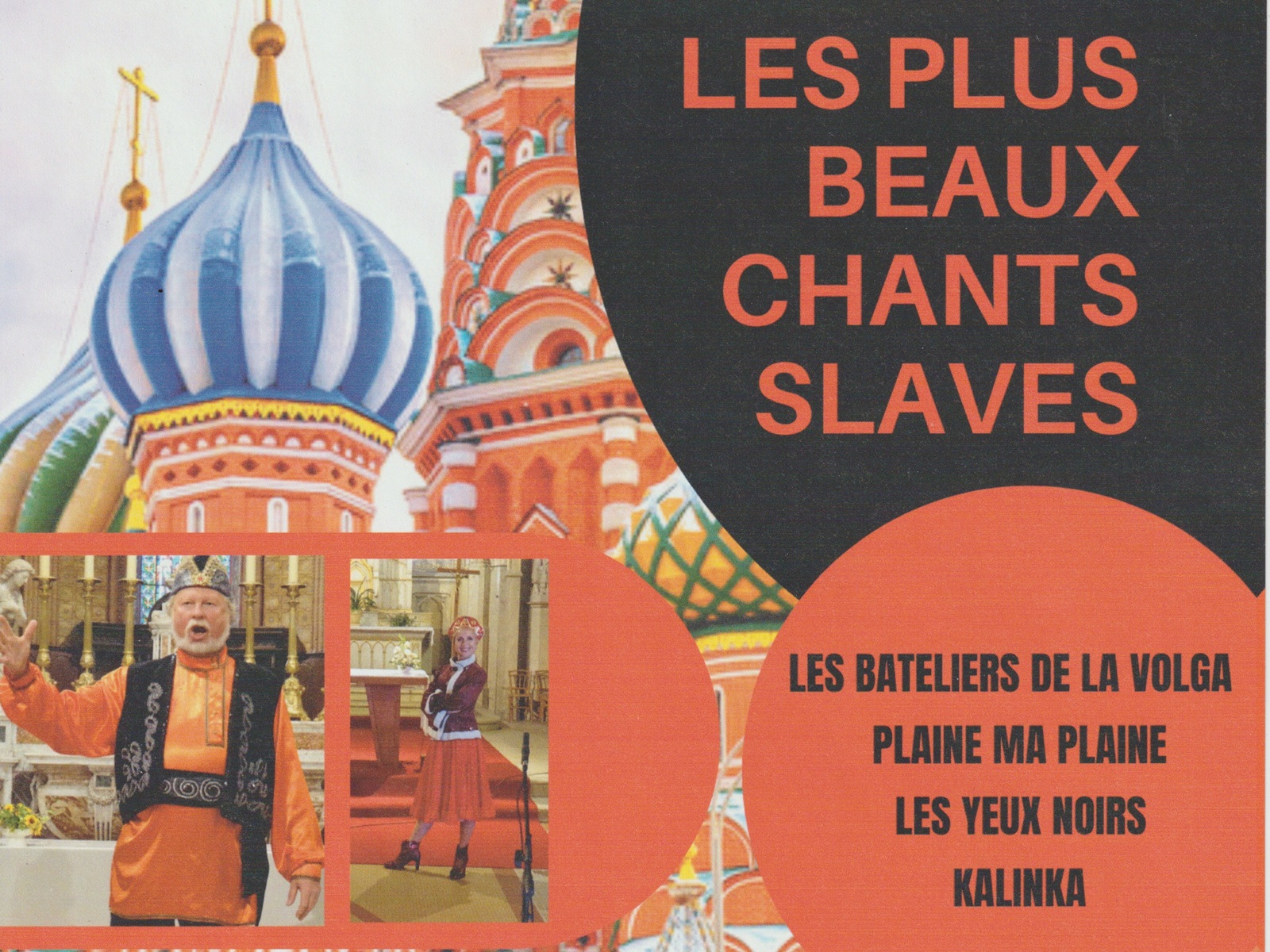 Concert "Les plus beaux chants slaves" — visuel événement