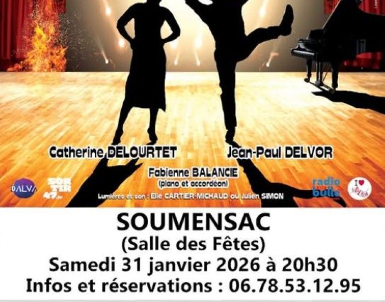 Spectacle avec Jean-Paul Delvor- Ce soir c'est show, Soumensac - photo 3