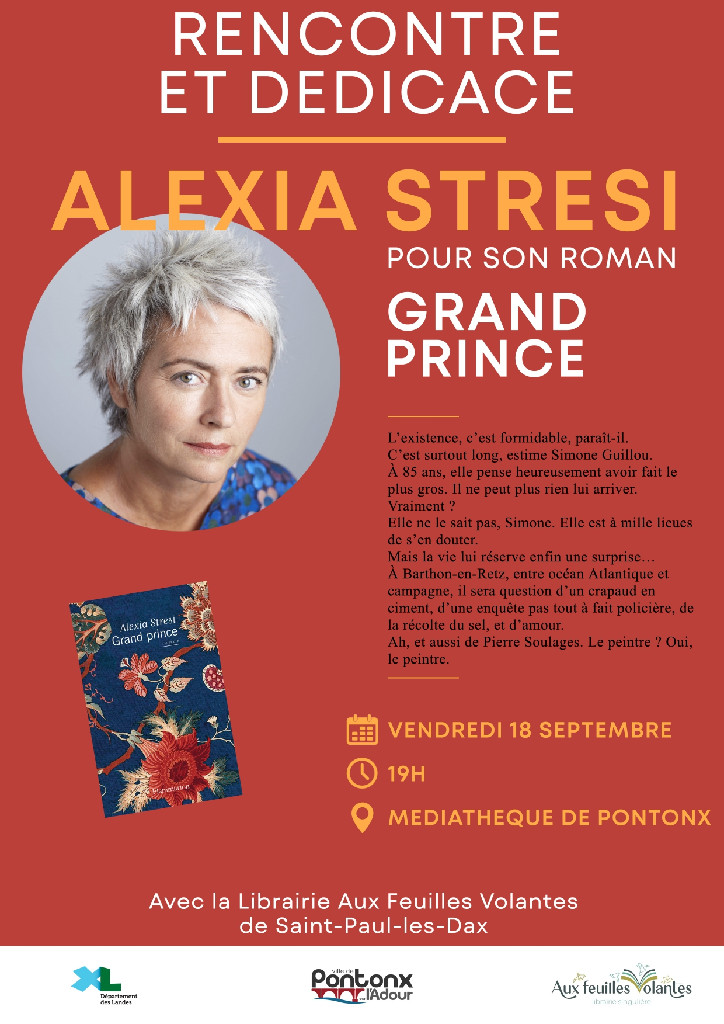 Rencontre et dédicaces avec Alexia Stresi