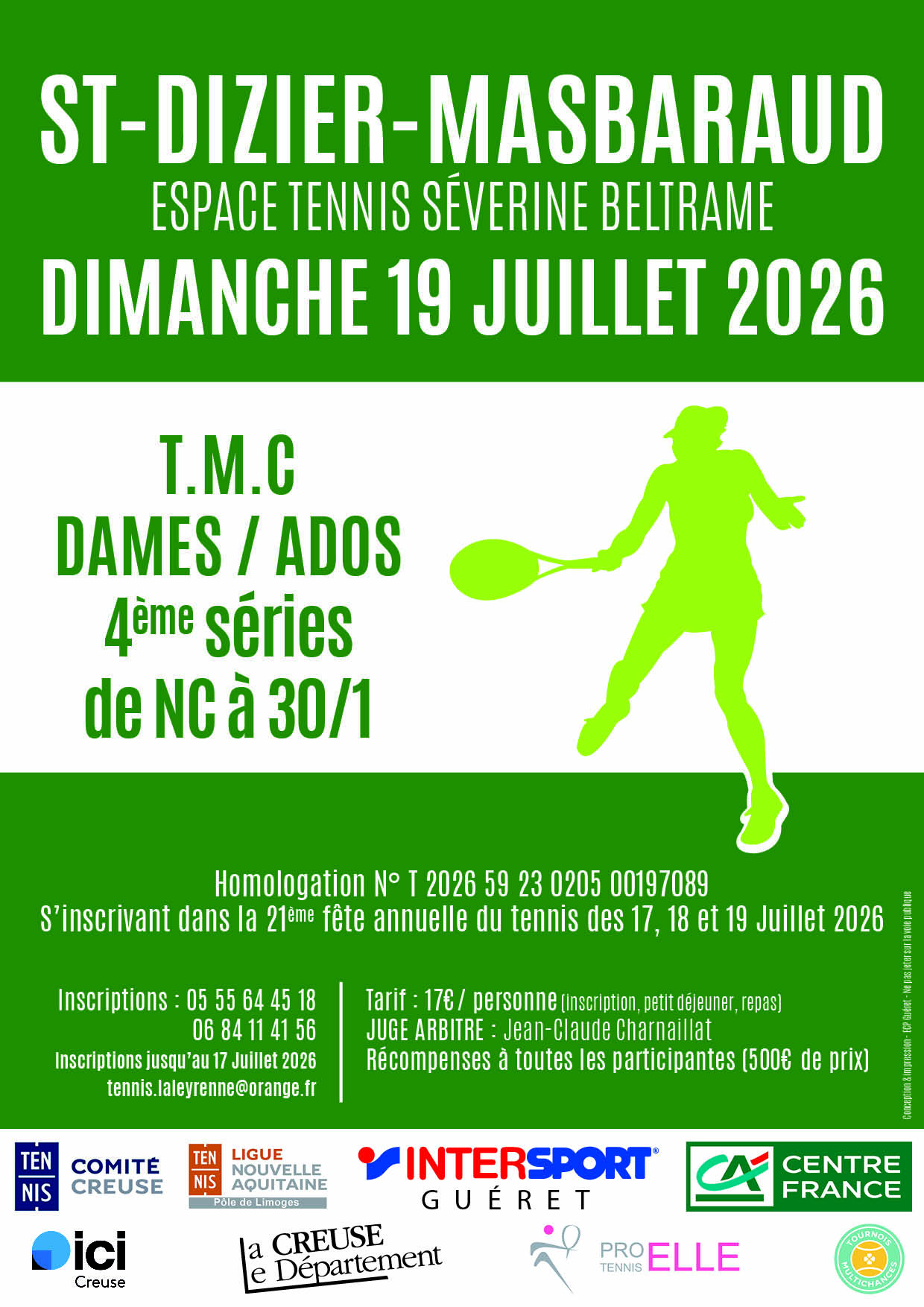 Tournoi TMC Dames / ados