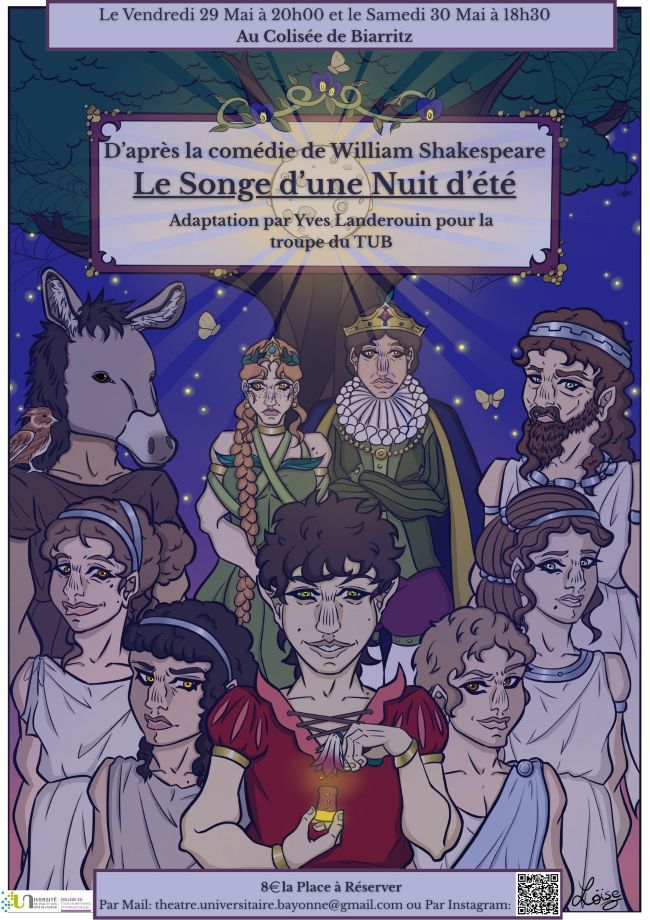 Le Songe d'une Nuit d'été — visuel événement