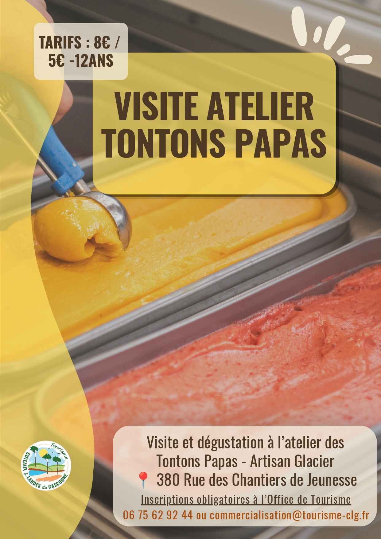 Visite de l'atelier des Tontons Papas