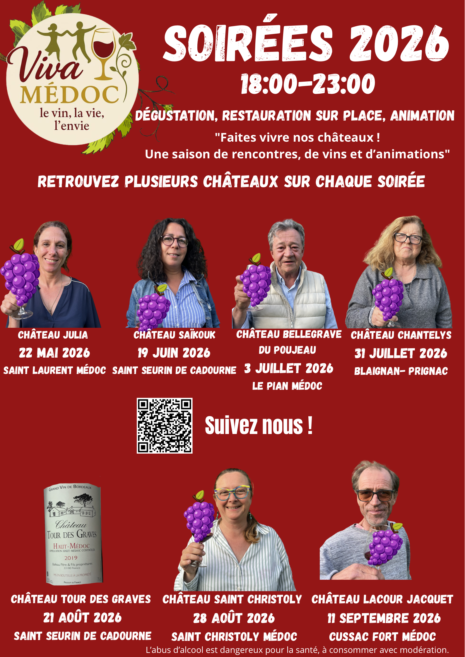 Soirée Viva Médoc au Château Chantelys