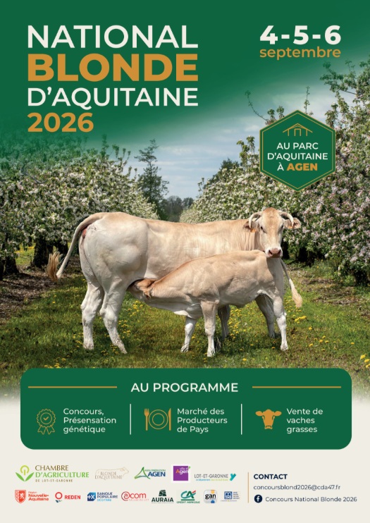 Concours national blonde d'aquitaine