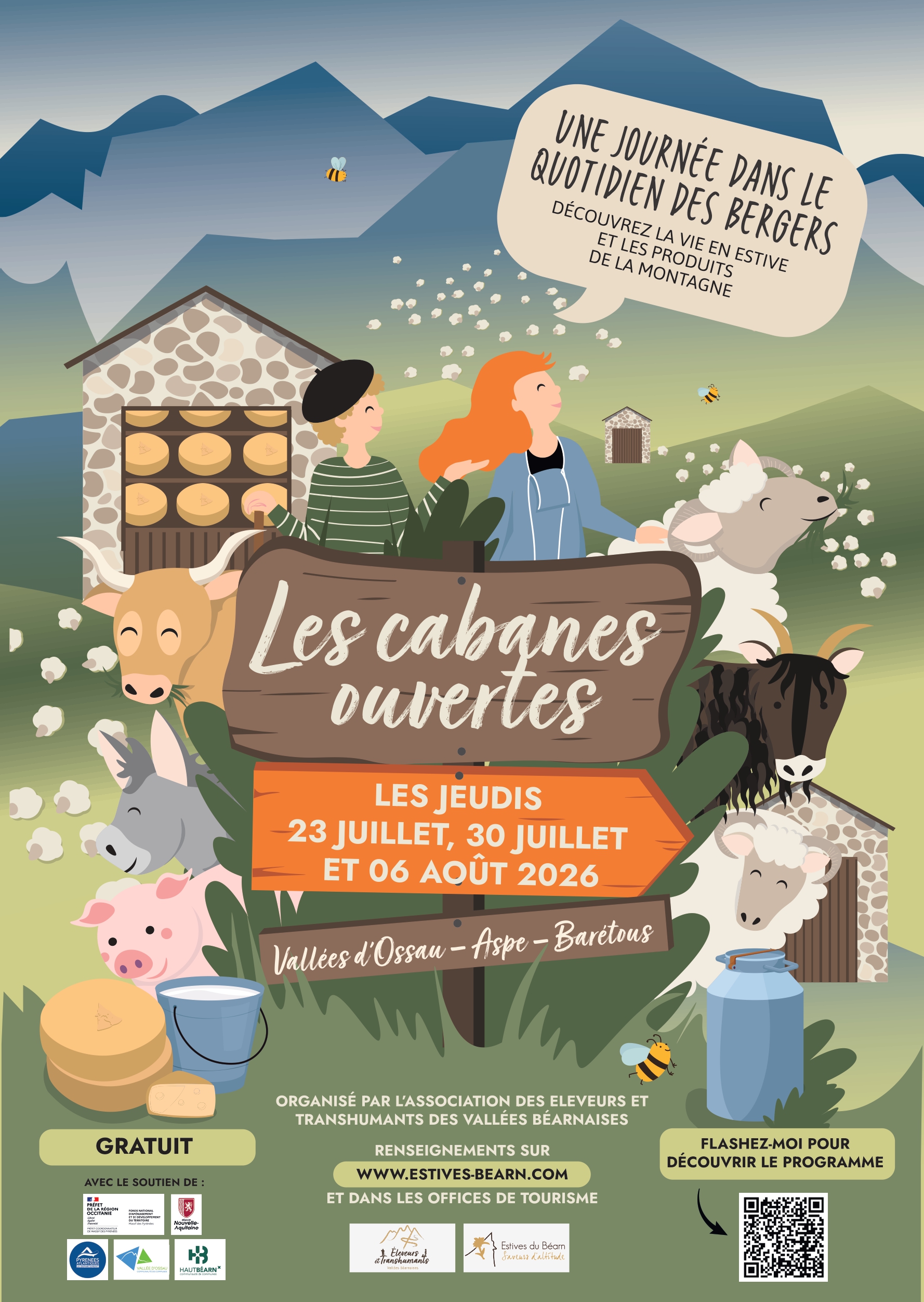 Journée Cabanes Ouvertes - Cabane d'Arlas — visuel événement