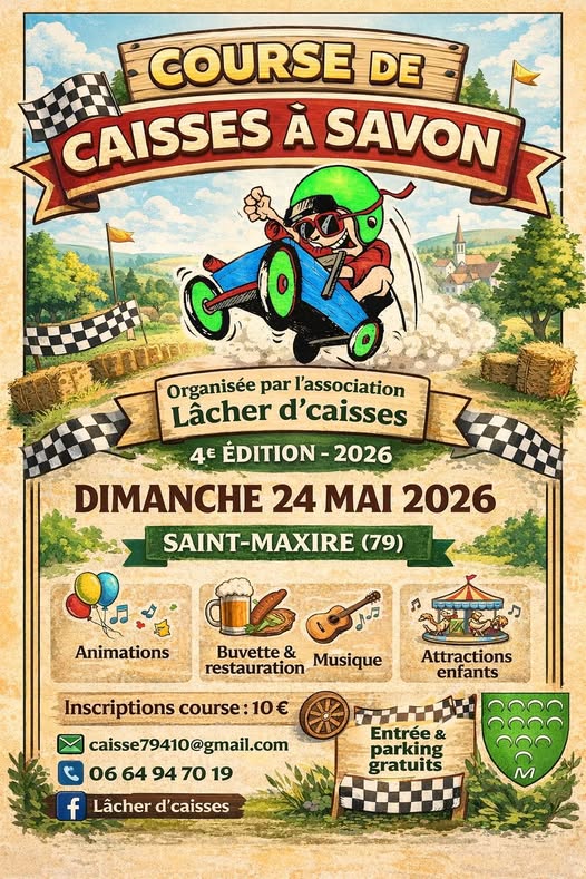 Course de caisse à savon: quatrième édition — visuel événement