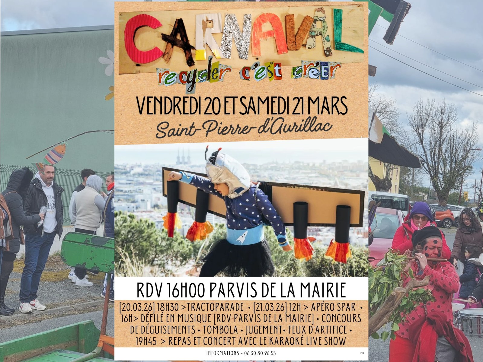 Carnaval de Saint-Pierre "Recycler c'est créer"