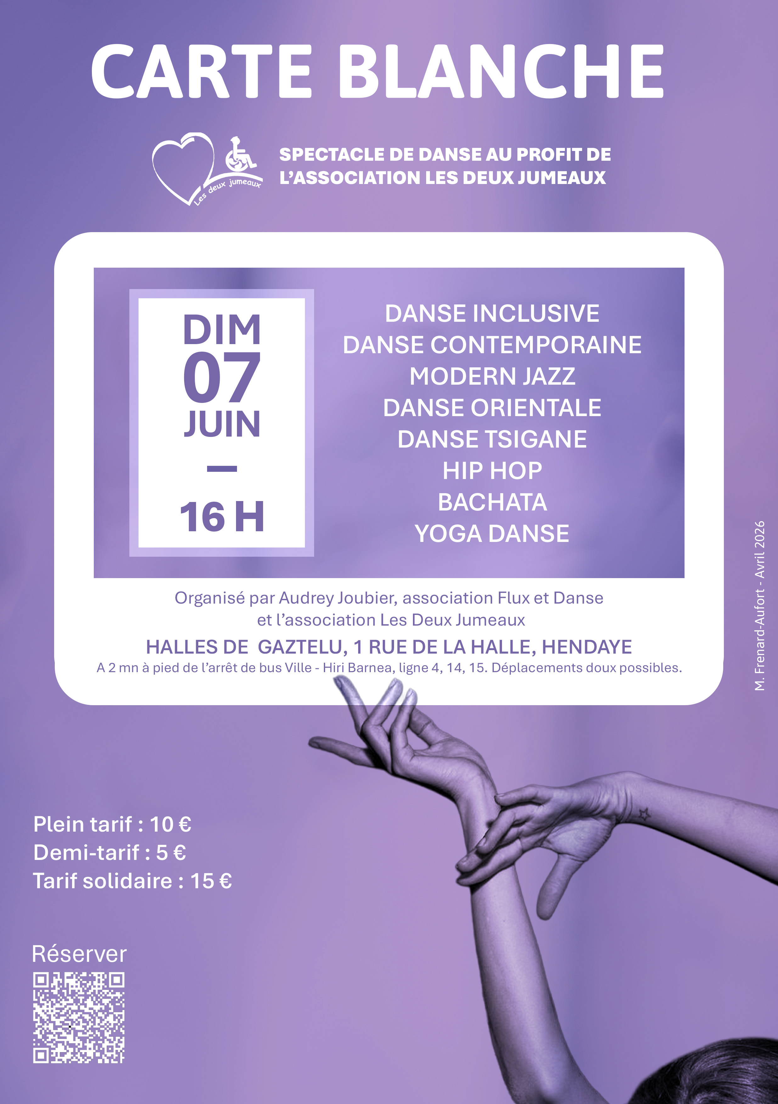 Spectacle de danse - Carte Blanche — visuel événement