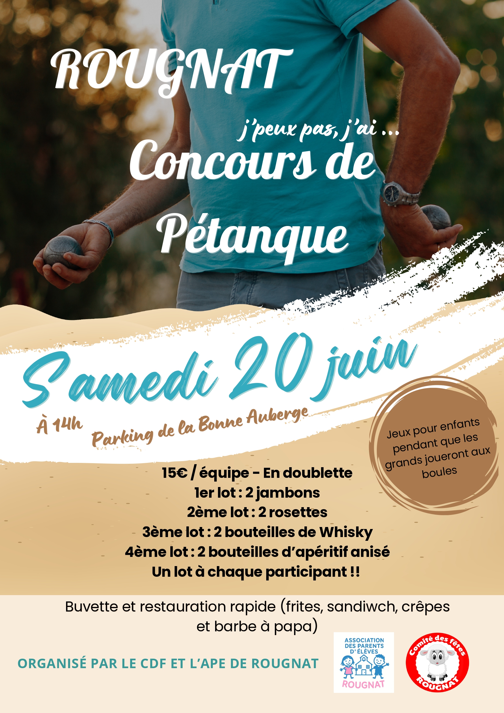 Concours de pétanque